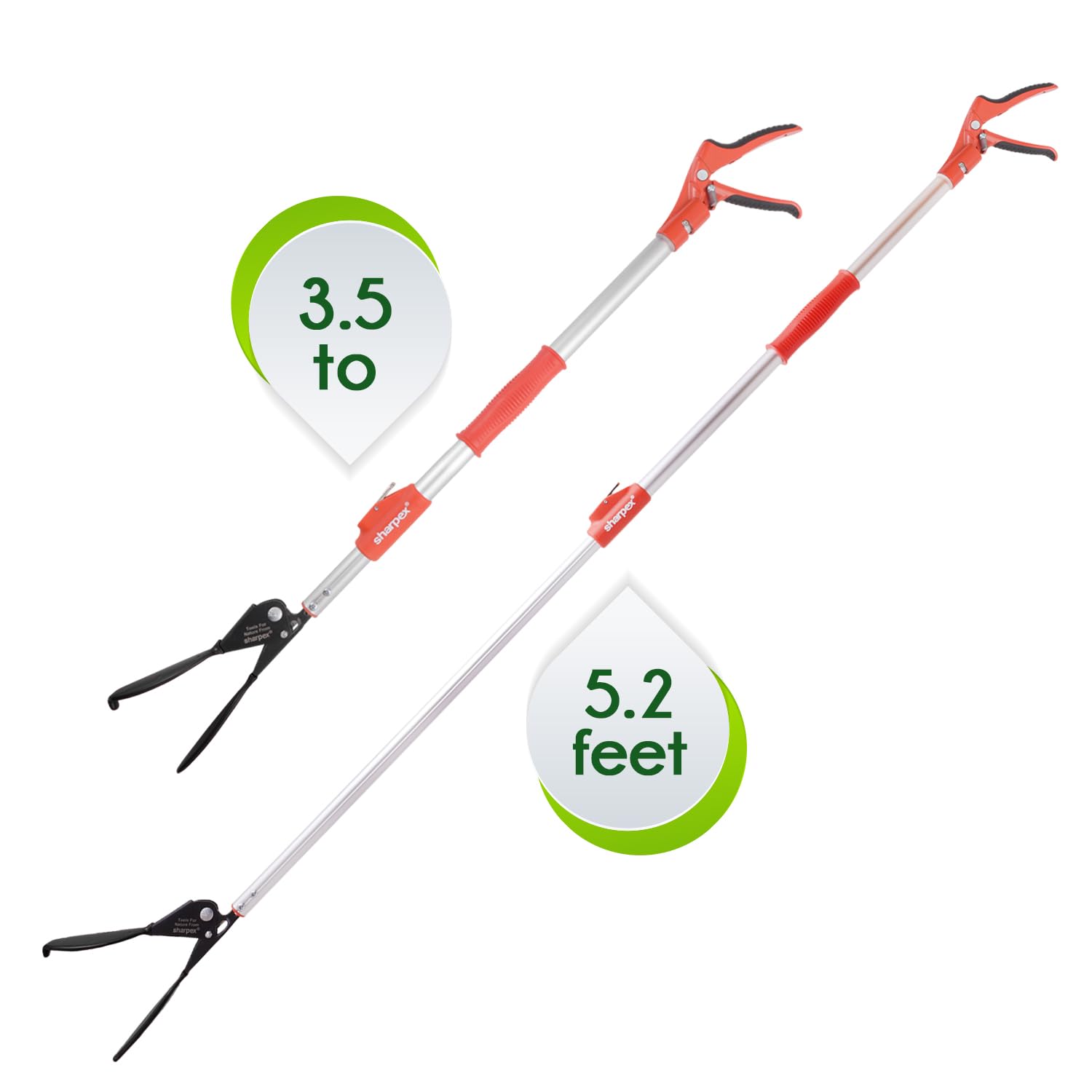 Sharpex Telescoping Picker Stick - Extendable Grabber -2