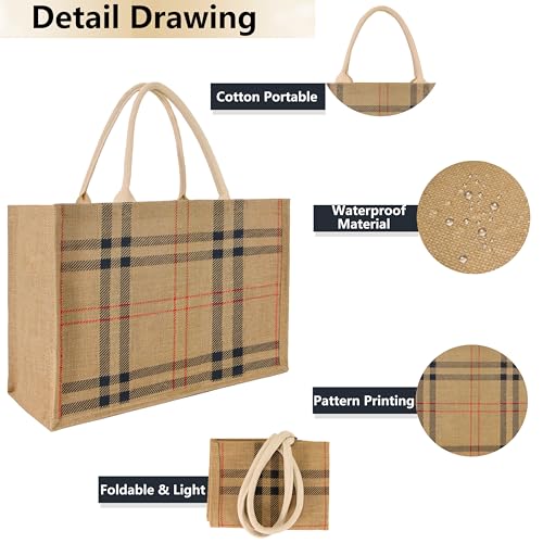 Image of Hibala Woven Large Beach Bag Straw Beach Tote Handmade Weaving Shoulder Tassel Bag Handbag