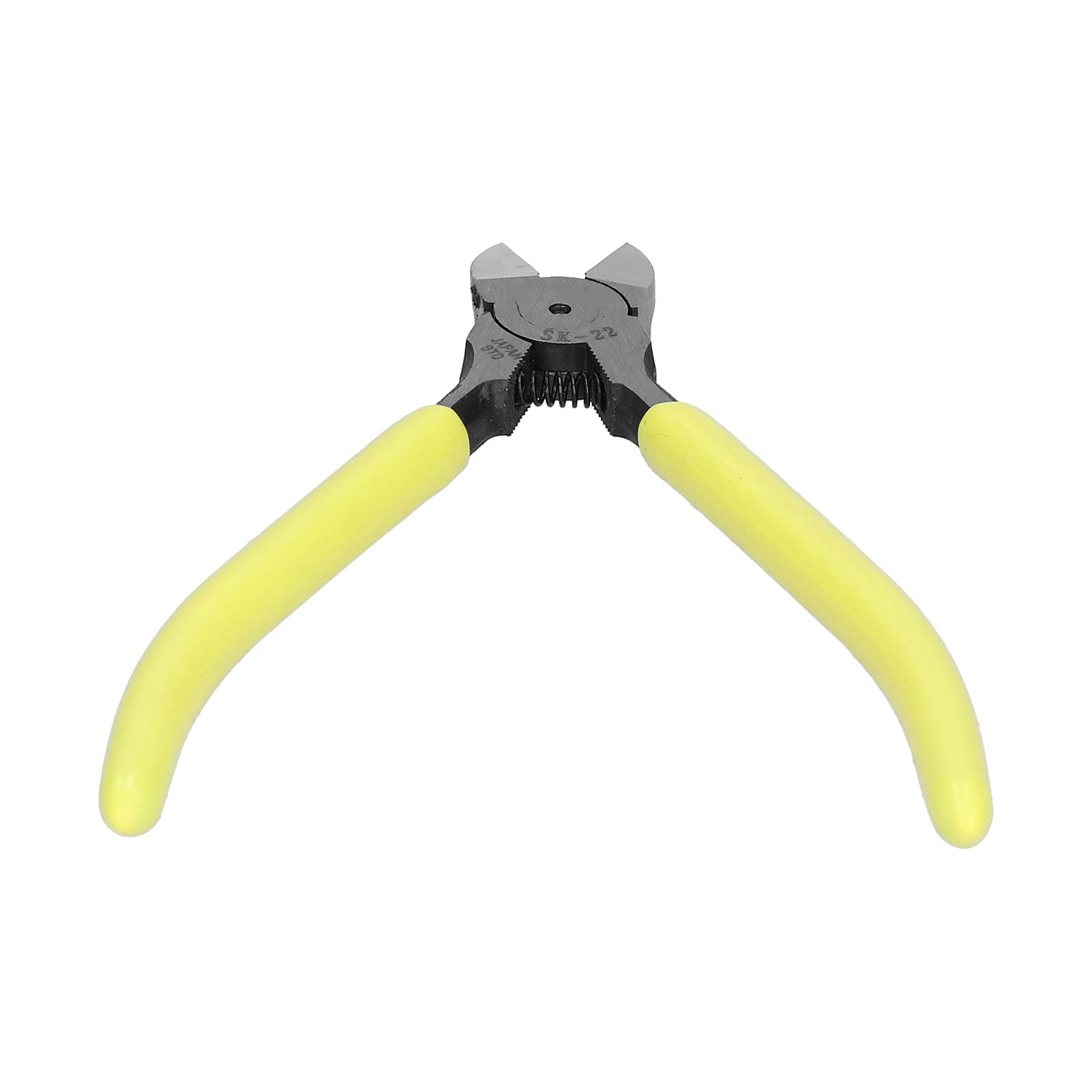 Ejoyous Cortador de Alambre Alicates Diagonales de Acero con Alto Contenido de Carbono SK22 de 6 Pulgadas para Cable de Cobre de Menos de 0,5 Mm con Resorte de Rebote de PVC para Reparación (6
