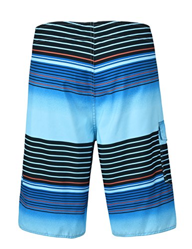 Image of unitop Men's Board Shorts Summer Holiday Surf Trunks Quick Dry