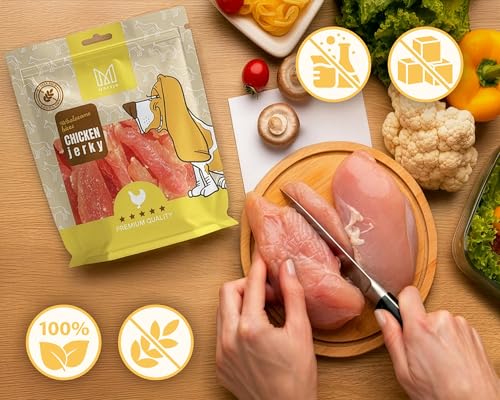 MERSJO Hundeleckerli - 88% Hoher Fleischanteil, Keine Zusatzstoffe, Getreide- und Zuckerfrei, Leckereien für Hunde zur täglichen Ergänzung… – Ansicht 2