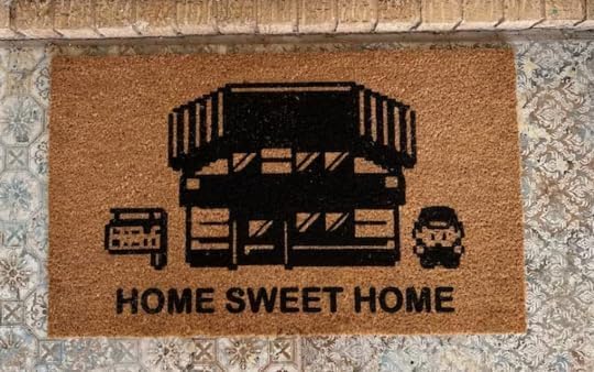 Paillasson Home Sweet Home, Paillasson, Paillasson Fuy, Cadeau Persoalisé, Paillasson Personnalisé pour Porte Frot