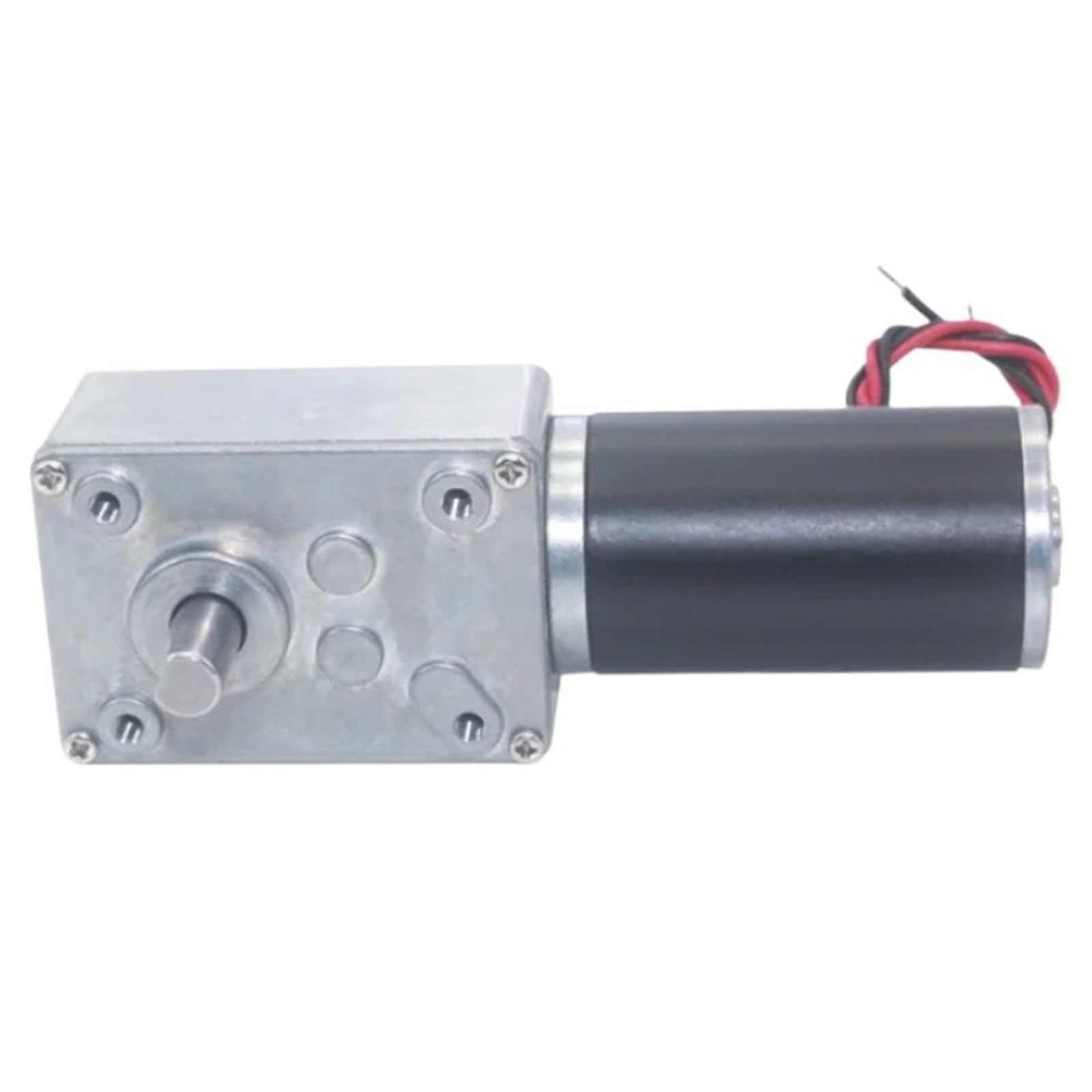 Silnik z przekładnią ślimakową 5840-31ZY DC12V 24 V, metalowa przekładnia ślimakowa turbo, odwrócona oś typu D, niska prędkość, samoblokująca. (27 obr./min, 24 V)