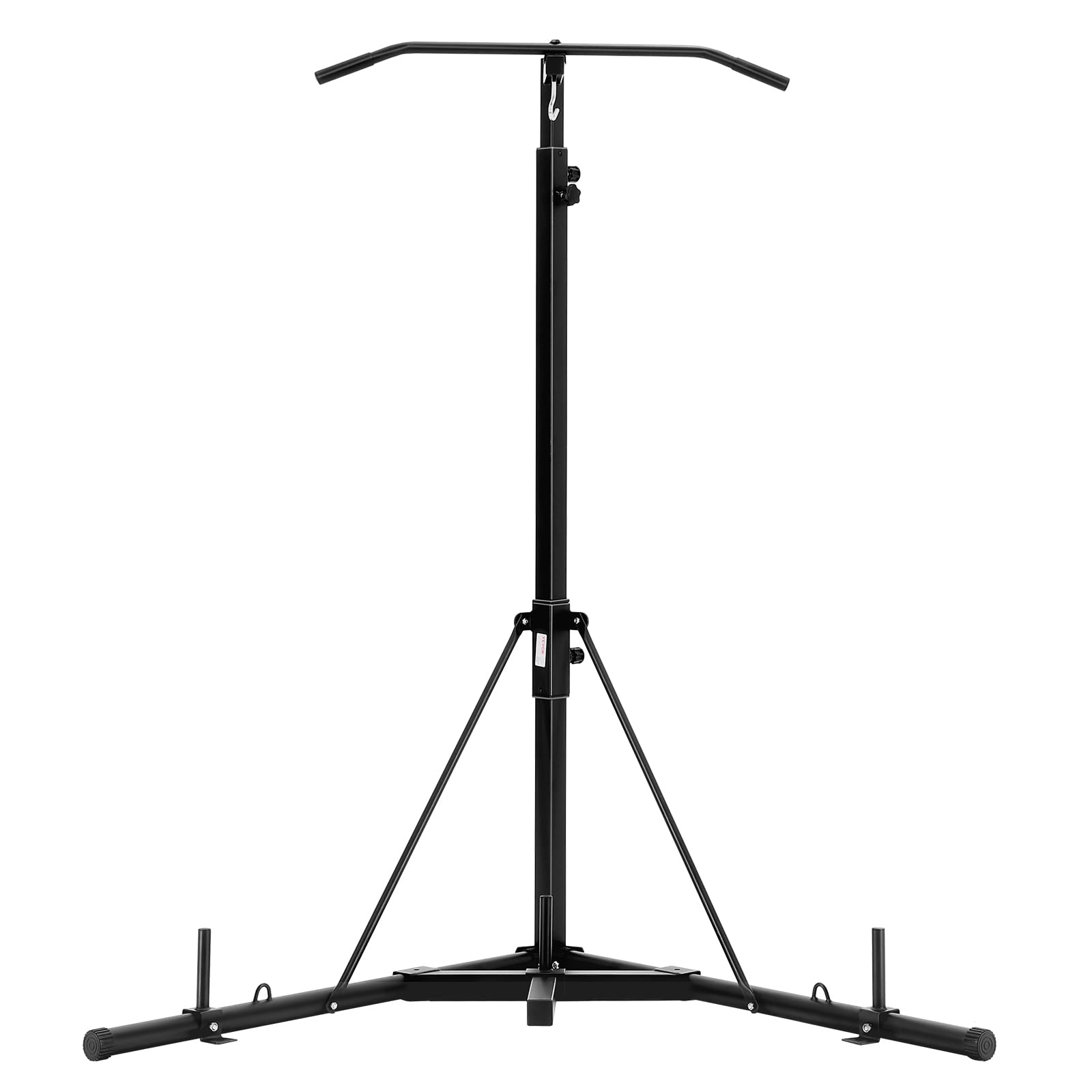 VEVOR Soporte para saco de boxeo, ajustable en altura, base pesada, soporta 140 libras, acero resistente