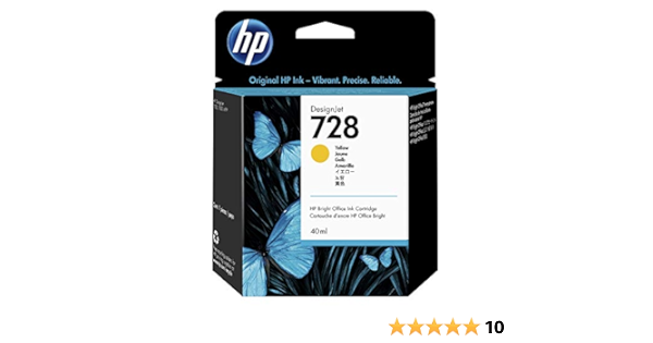 取扱店舗限定アイテム HP HP728 インクカートリッジイエロー ...