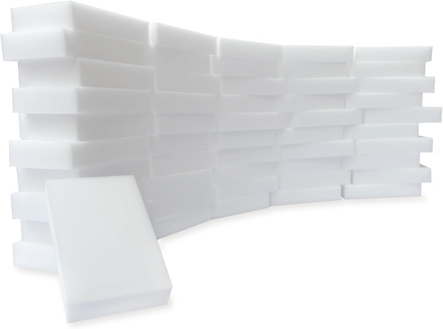 Magic Sponge Eraser, 102 Pack Melamine Sponges Foam Pad in Bulk, Long Lasting Eraser Cleaner, Scrub Cleaning Pad for Kitchen, Bathroom, Furniture, Tub, Sink, Floors, Baseboard, Shoes, Wall Magic Sponge Eraser, 102 Pack Melamine Sponges Foam Pad in Bulk, Long Lasting Eraser Cleaner, Scrub Cleaning Pad for Kitchen, Bathroom, Furniture, Tub, Sink, Floors, Baseboard, Shoes, Wall