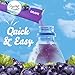 Crystal Light Grape Naturally Flavored Powdered Drink Mix with Caffeine, 120 ct Pack, 4 Boxes of 30 On-the-Go Packets