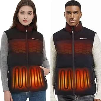 Grijs Zachte Verwarmende Vest Voor Dames met Inbegrepen 16000mAh 7.4V Batterijpakket, Sherpa Verwarmend Vest Voor Vrouwen, Elektrisch Fleece