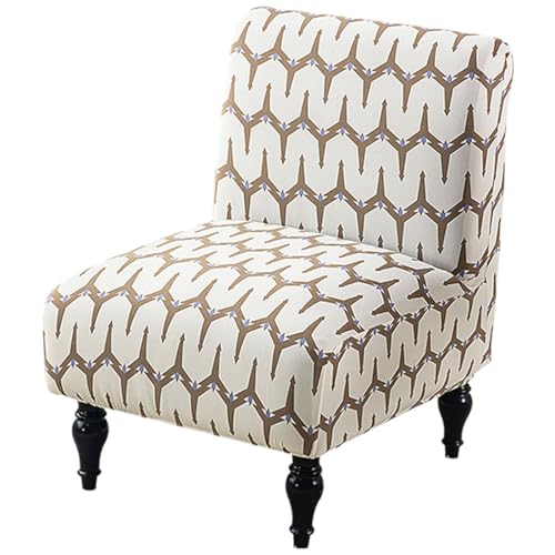 Buenanir Printed Armless Chair Cover