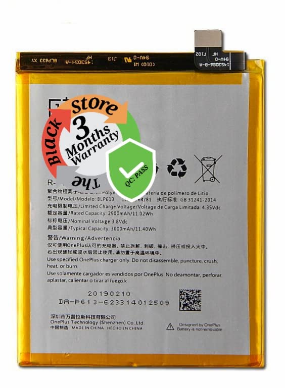 Image of Original Replacement Part for oneplus 3 a3003 a3000 Replacement Part BLP613