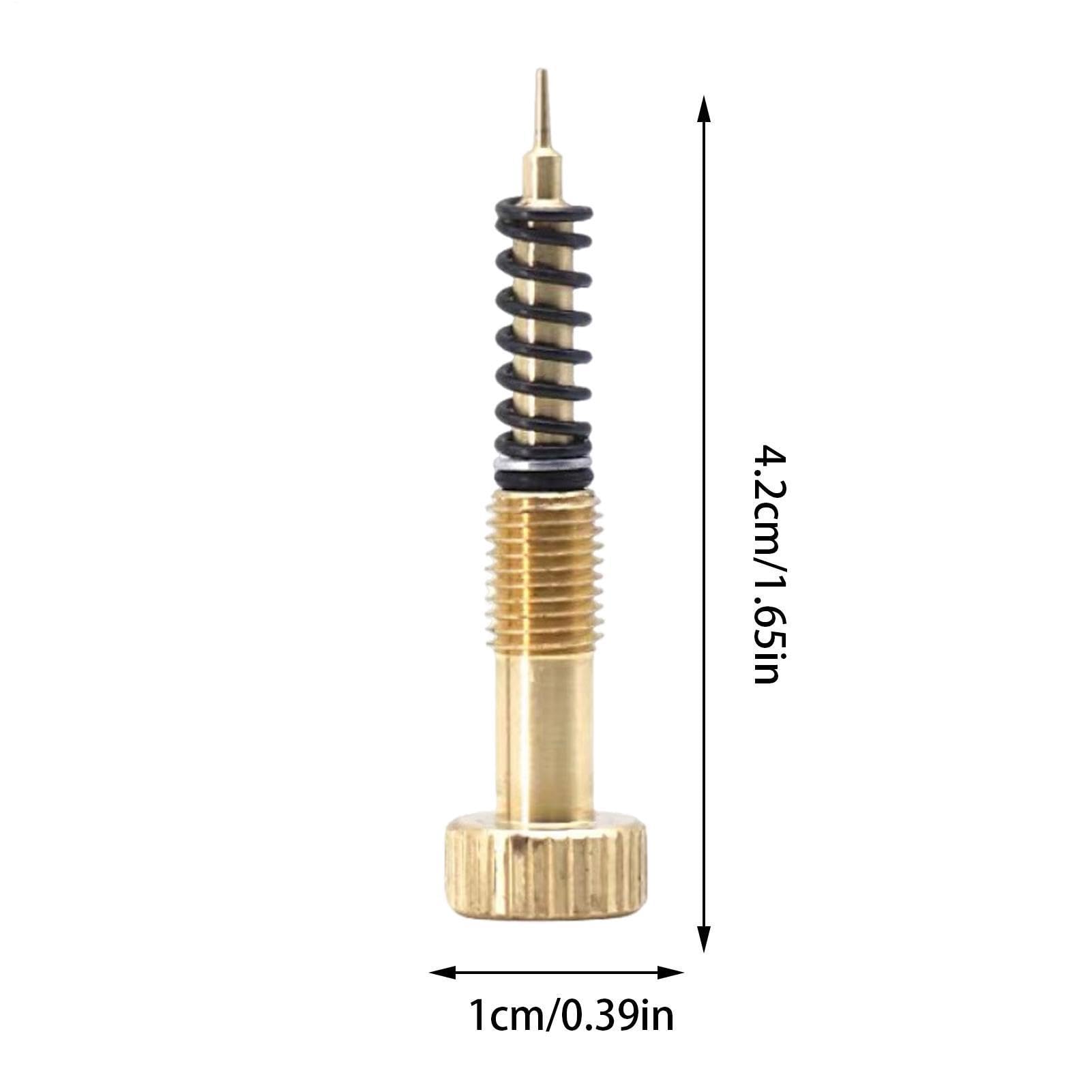 Tornillo De Mezcla De Combustible Y Aire Para Carburador CV40/CVK – 28 Mm Y 42 Mm, De Latón Con Resorte