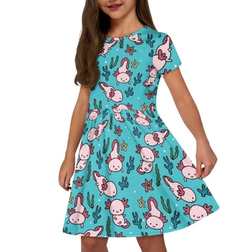 Cute Summer Dresses for Teen Girls Dress for Girls 2-14 Toddler Girl Dress