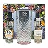 Gin Gift Set - Edinburgh Gin Flavoured Duo & Glass, 1x5cl Edinburgh Gin Liqueur Rhubarb and Ginger, 1x5cl Edinburgh Gin Orange & Basil, 1x Edinburgh Gin Glass - Birthday Gin Gifts for Women, Men – BEAMS INTERNATIONAL