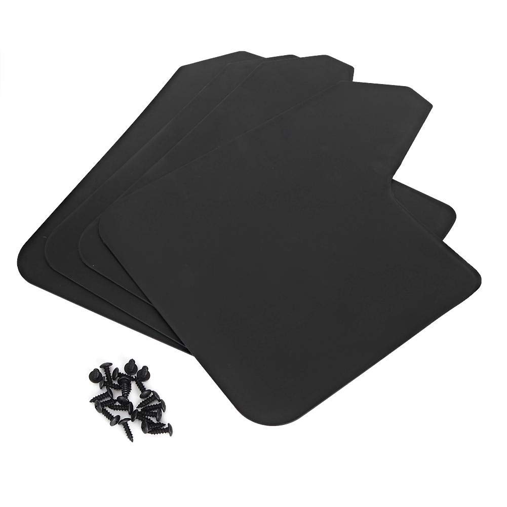 4Pcs Paraspruzzi universali per pick-up per auto SUV Van Truck Paraspruzzi Paraspruzzi Parafanghi Trappole sporche