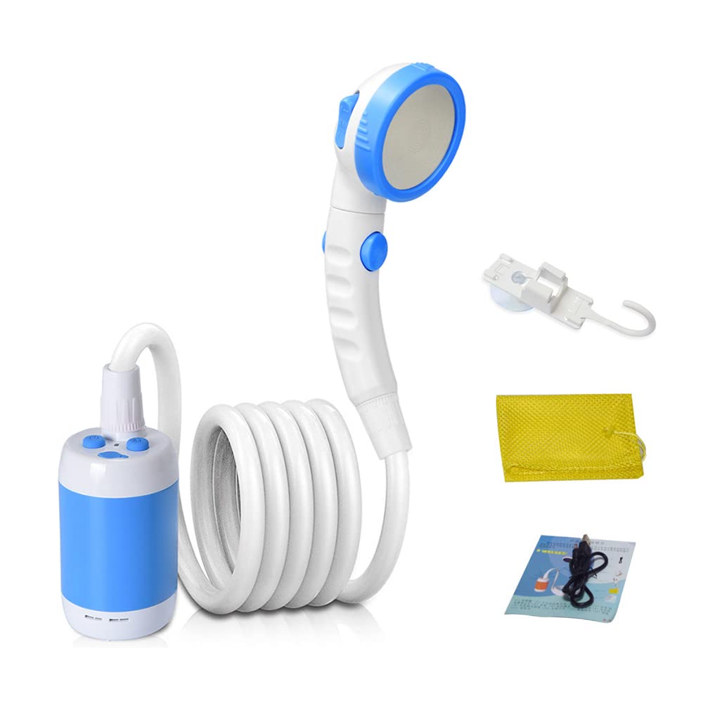 Amazon.co.jp: Chusui アウトドア キャンプ シャワー ポータブル 電動