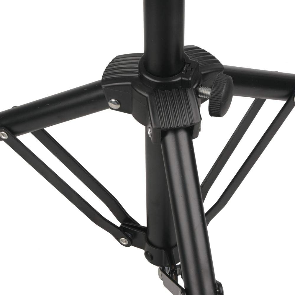 Softline Pro SP36 Drum Throne, 3 Steps Height Universal Drum Stool, Round Padded Drum Seat Stool, Adjustable Knob, Durable Double Stents Tripod - Image 6 thumbnail