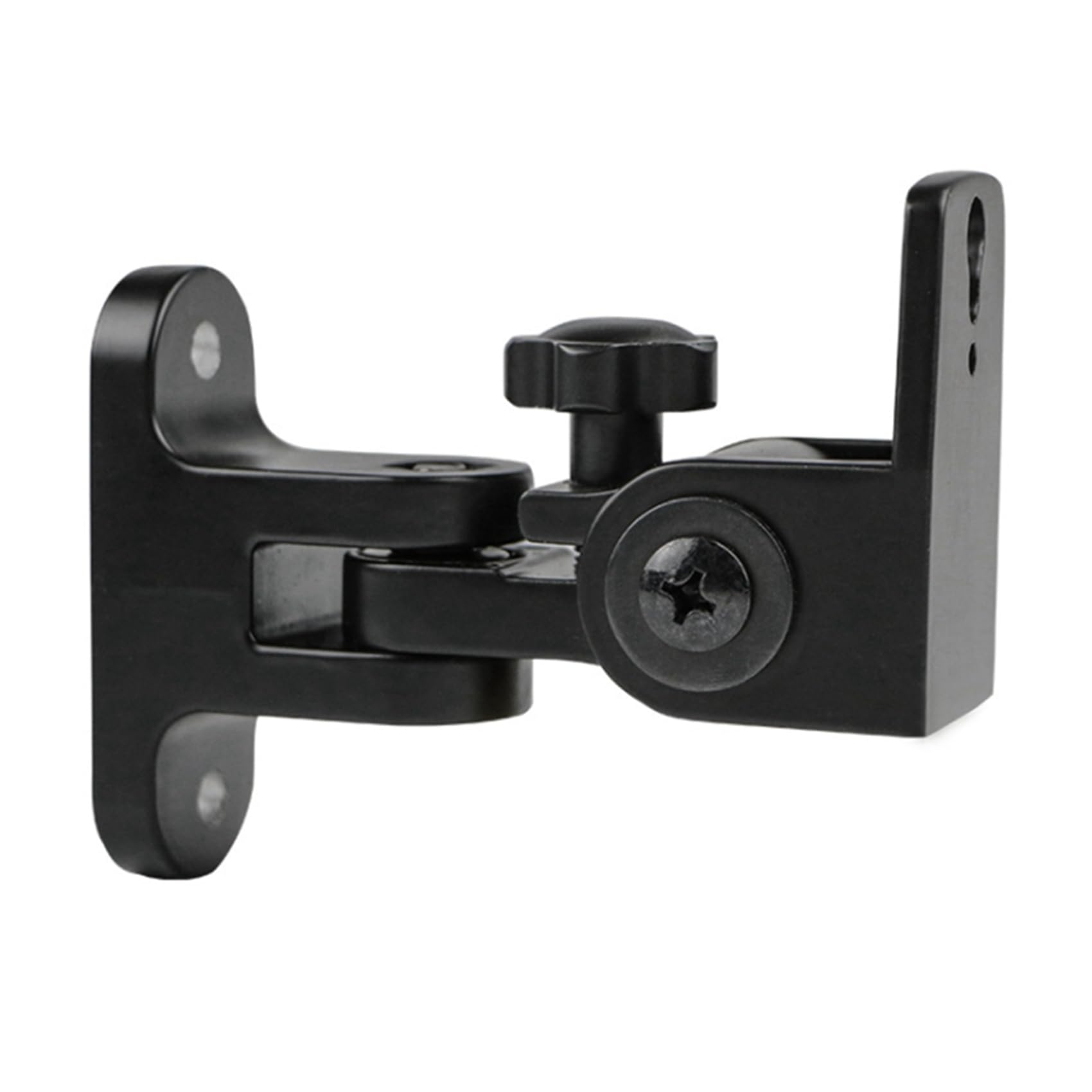 Soporte de pared para altavoz, aleación de zinc, soporte universal de pared para sonido envolvente (6 piezas)