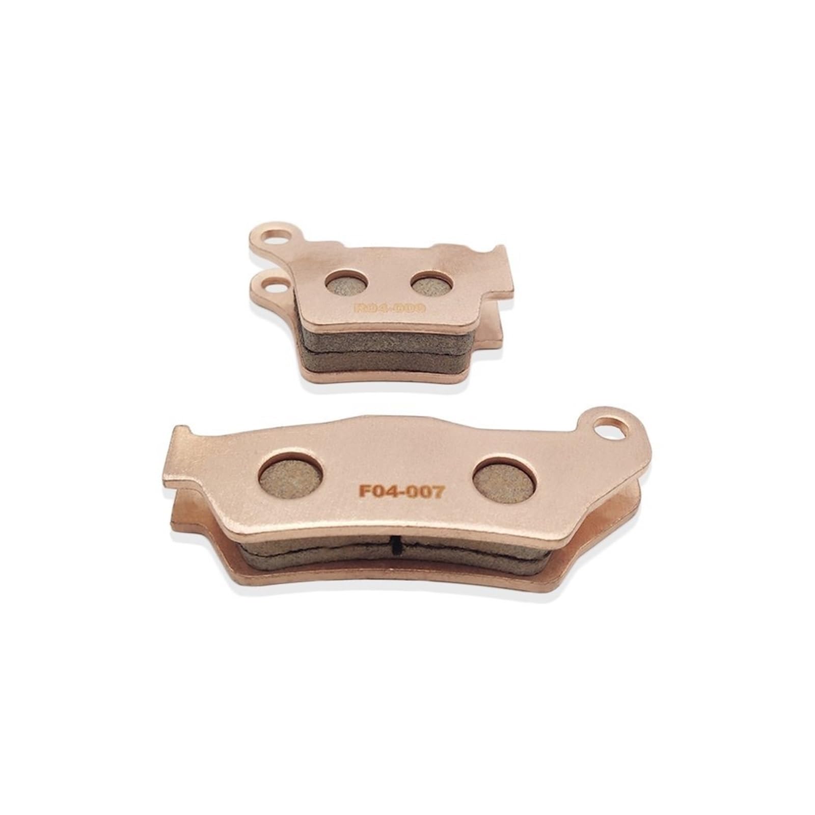 Brake Guard Pasuje do KTM Pasuje do HUSQVARNA SX SXF XC XCW EXC EXCF Klocki hamulcowe przednie i tylne do motocykli terenowych Spiek miedziany(1 Kit (F04 and R04))