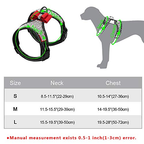 MMWW Pettorina per Cani con Strass Pieno Pettorina...
