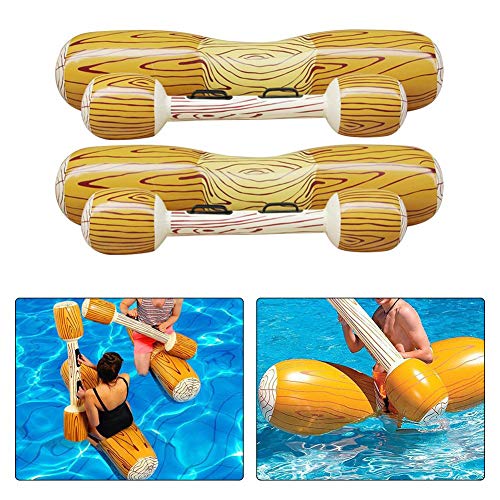 Opblaasbaar Drijvend Waterspeelgoed, Drijvend Bed Spelen Boot Vlot Botsingsspeelgoed, Zwembad Lounger Reuze Vlotters Rit… - Afbeelding 4