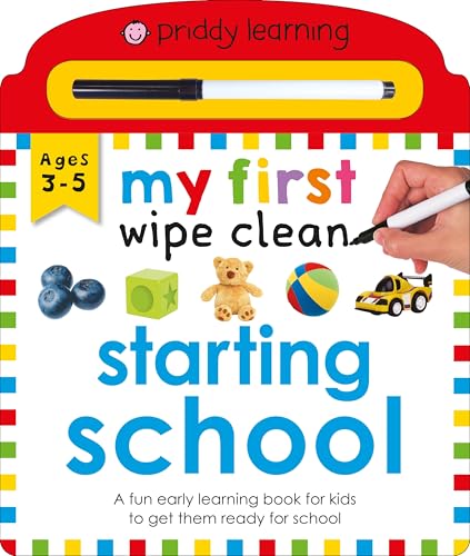 My First Wipe Clean Starting School (Priddy Learning)