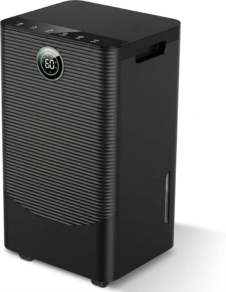 Aridite 0255 20L/Day Dehumidifier with Humidity Sensor & Display and 24-Hour Timer Jet Black