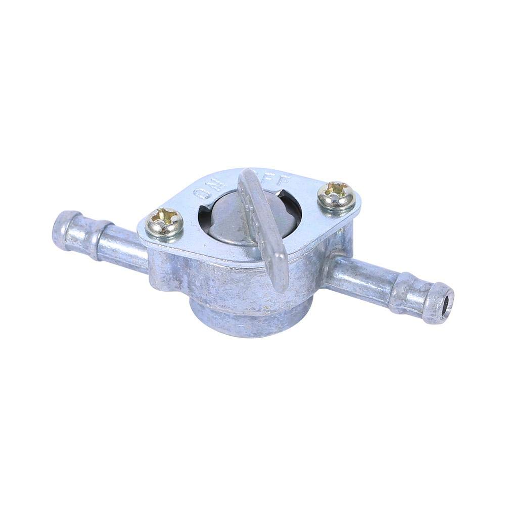 Valvola Carburante An6 Valvola Di Intercettazione Carburante AN6 Con Leva A Cavo - In Alluminio Nero, Per Prestazioni Auto Valvola Sicurezza Motore