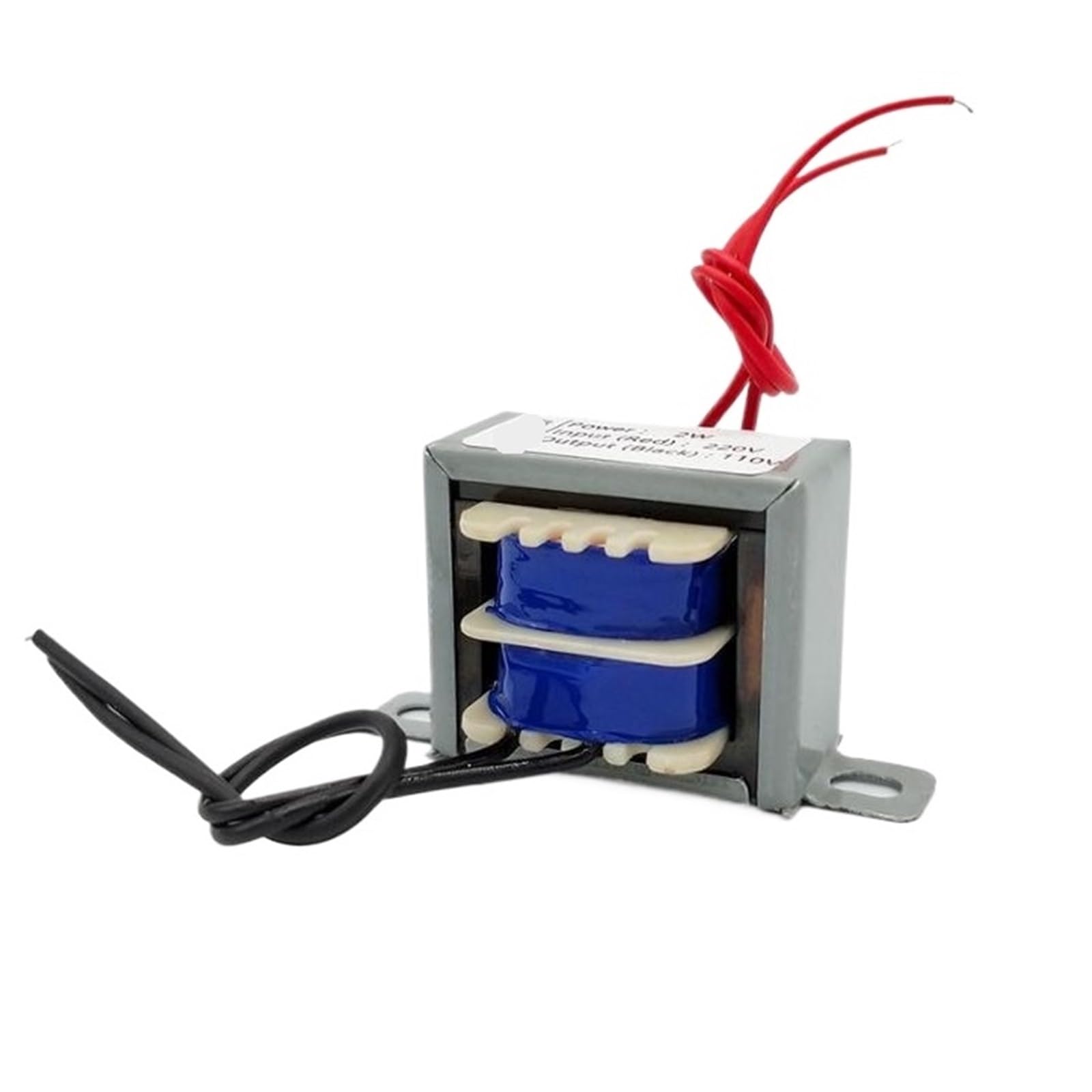 1 szt. EI 20 W Typ połączenia kablowego Transformator mocy 20 VA Napięcie 220 V/380 V/110 V do 6 V/9 V/12 V/15 V/18 V/24 V/110 V podwójne wyjście (220 V pojedyncze wyjście, AC24V)