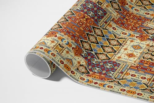Tapis en vinyle 120x180 cm patchwork géométrique Floorart - 6