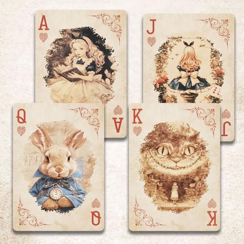 Cartas de Póker Premium con Diseño Artístico Vintage miniatura 3