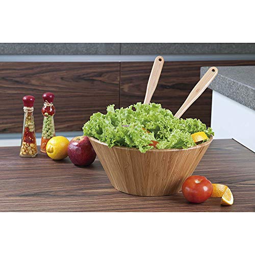 Mor - Conjunto De Saladeiras Bamboo 3 Peças