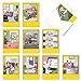 NobleWorks - 10 Assorted Happy Birthday Cards - Funny Bday Greeting Cards with Cartoons, Bulk Boxed Notecard Set - Doggie Doodles A2707BDG