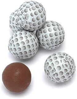 Chocolate Golf Balls - Foiled Premium Solid Milk Chocolate Golf Candy, 1...