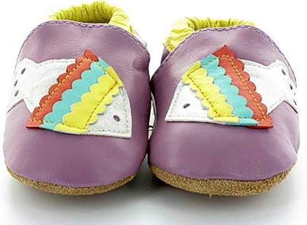 Chaussons Cuir Bebe Fourres - L'équipement De Puericulture