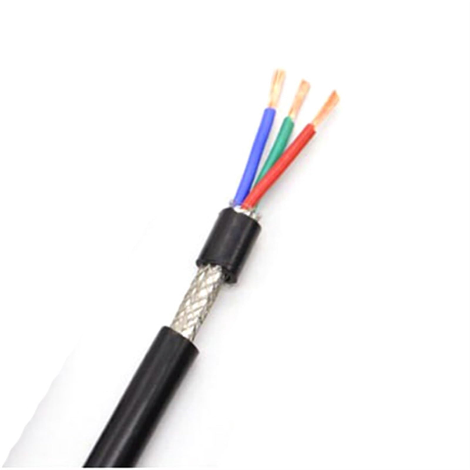 Bloquear los cables, Cable de control audio del sistema sonido Telar conector cable blindado 5 metros(3 Core,2.5mm2)