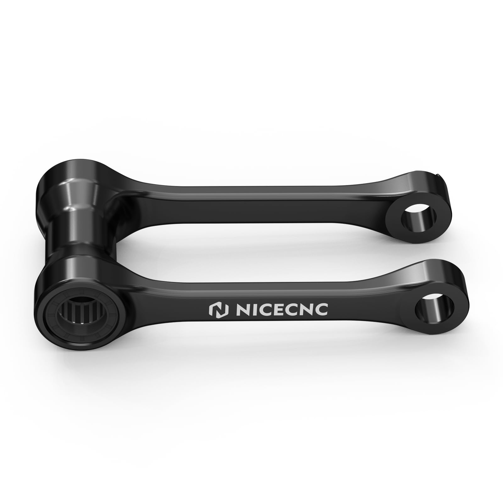 NICECNC - Link di sospensione posteriore inferiore nero compatibile con Yamaha YZ 250 FX 2020-2025 YZ 450 FX 2019-2025, WR 450 F 2016-2025, vedere compatibilità