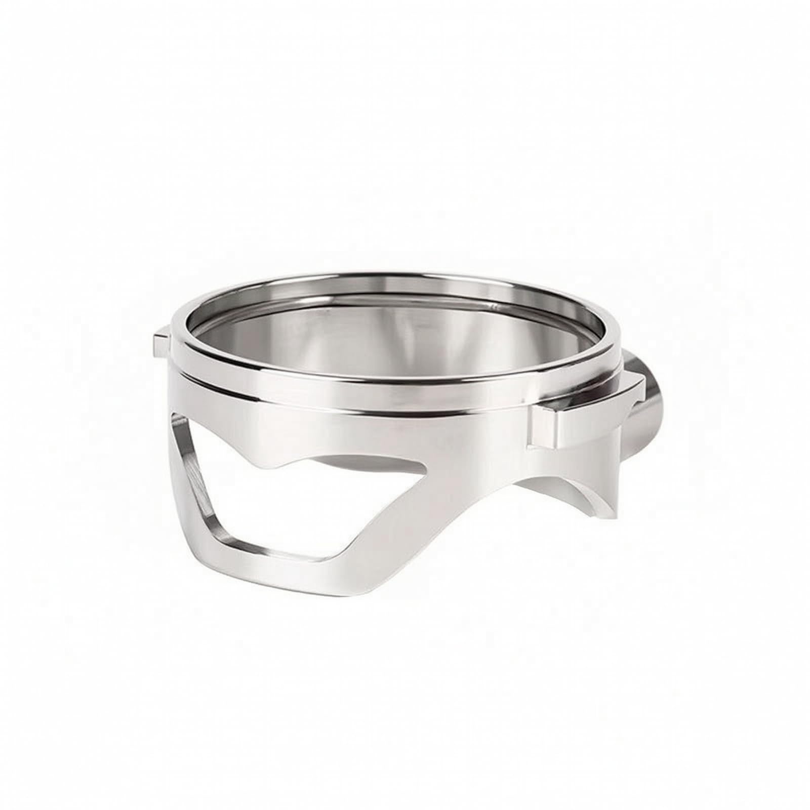 predolo Portafiltro Nudo da 58 Mm Resistente | In Acciaio Inox 304, Professionale, Portafiltro aperto da 58 Mm, per Caffetteria, Casa, caffettieri, Per