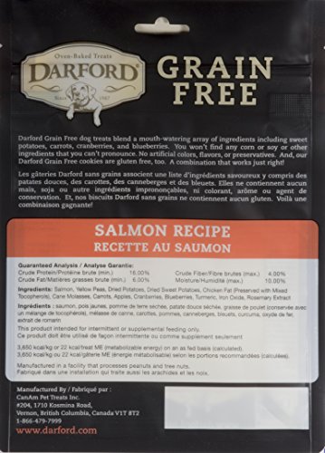 Grain Free Salmon Recipe Dog Treats, 12Oz #TOP2