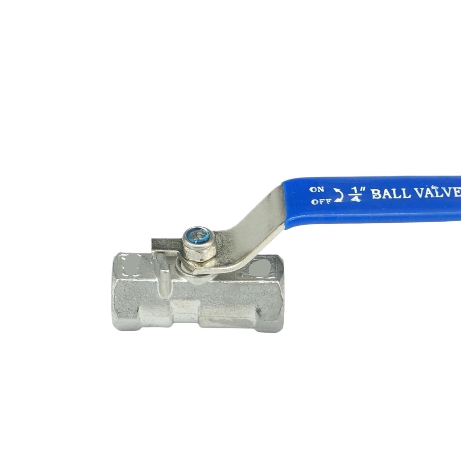 Robinet à tournant sphérique 1/4 inox 304 alésage réduit 1 pièce