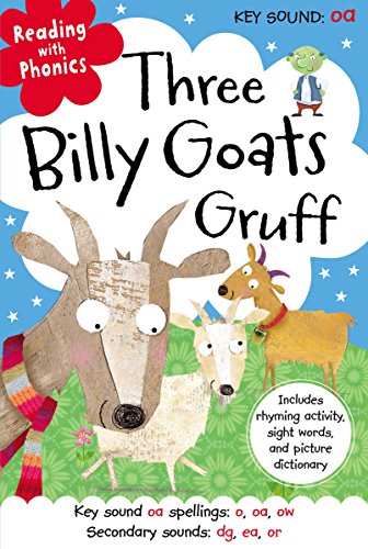 Three Billy Goats Gruff (Reading With Phonics) 1782357548 Book Cover