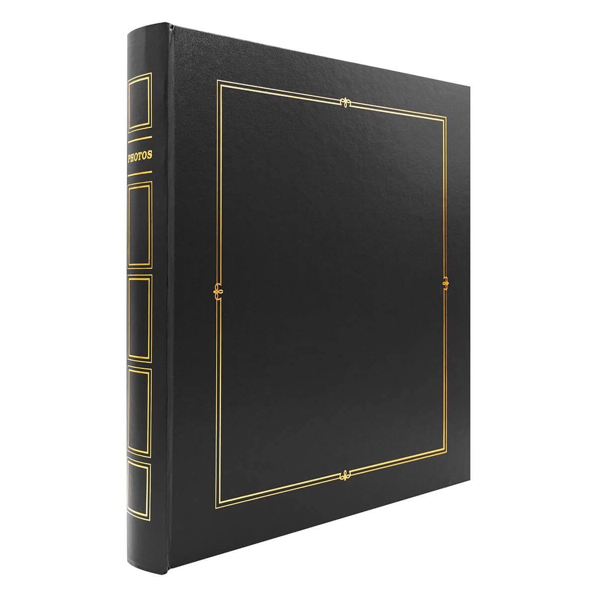 Album Photo Traditionnel Cordoue noir 600 Photos 10x15 cm Rouge foncé, Compatible 11,​5x15 cm 100 pages Taille : 33.5x36 cm - Fabriqué en France