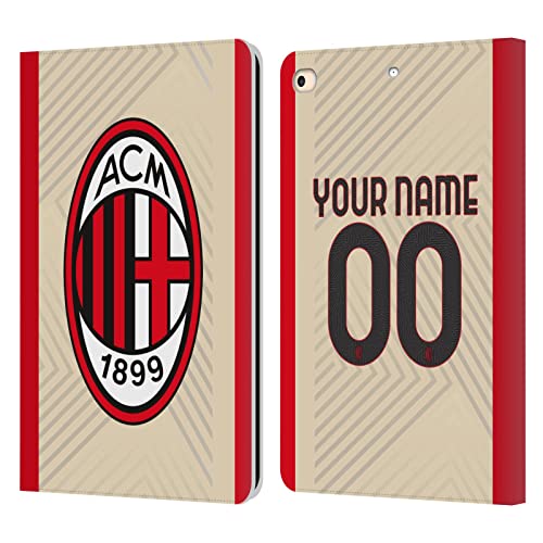Funda protectora iPad 9.7 AC Milan Carcasa anticaídas tipo libro con tarjetero