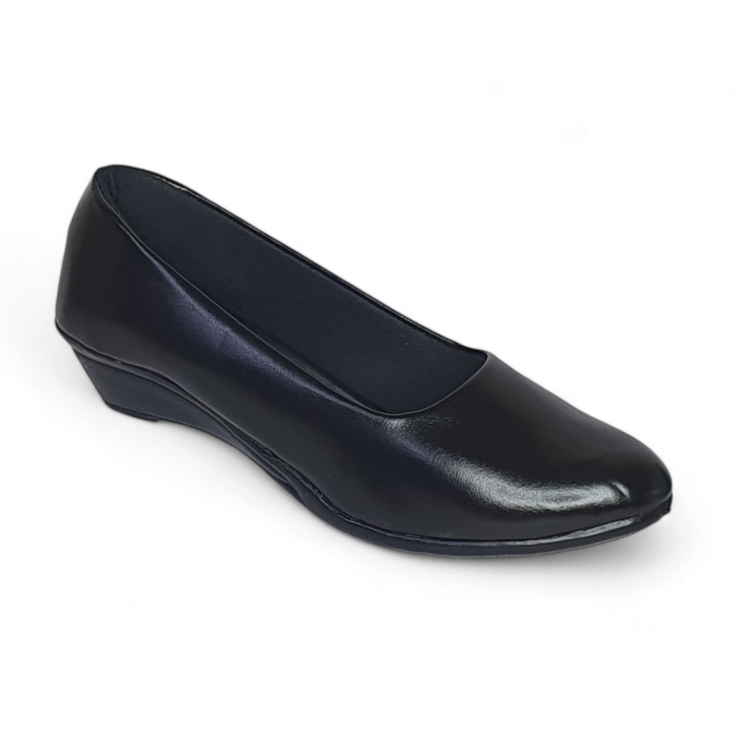 PALCHE Womens Formal Shoes | Office Shoe Ballet Wedge | Black Color | Size : 5 (B0DB2GTZ1C) Amazon Price History, Amazon Price Tracker