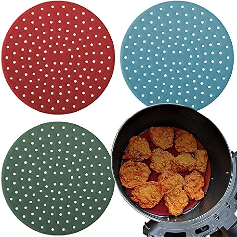 Linda's Essentials Reusable Silicone Air Fryer Liners Cover