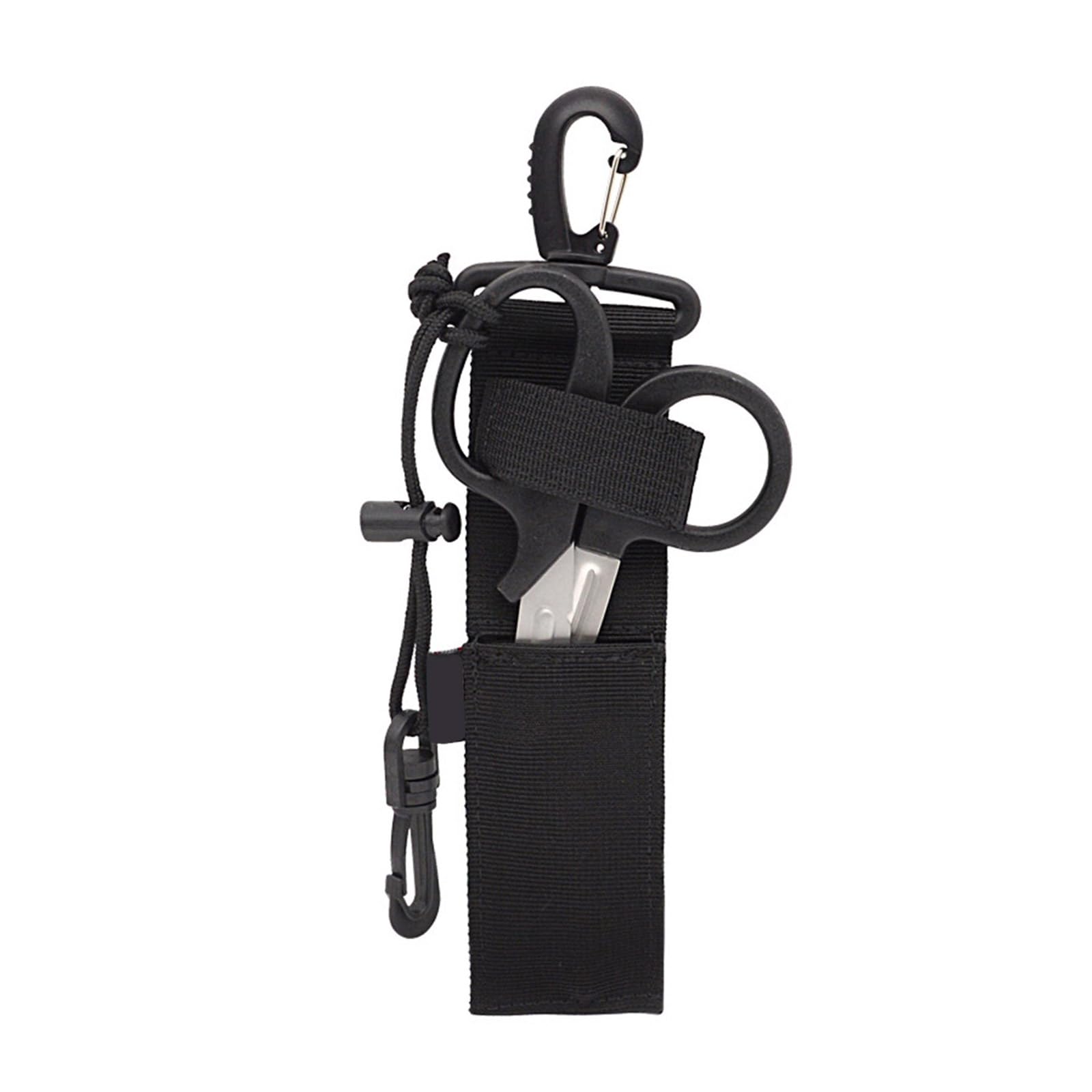 Compacts Diving Scissors with Sheath Saltwater Cutting Tool Ergonomic Portable Emergencies