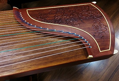 Dunhuang Professional Bubinga Guzheng 694F-MH "Eternal Jade" - Image 4