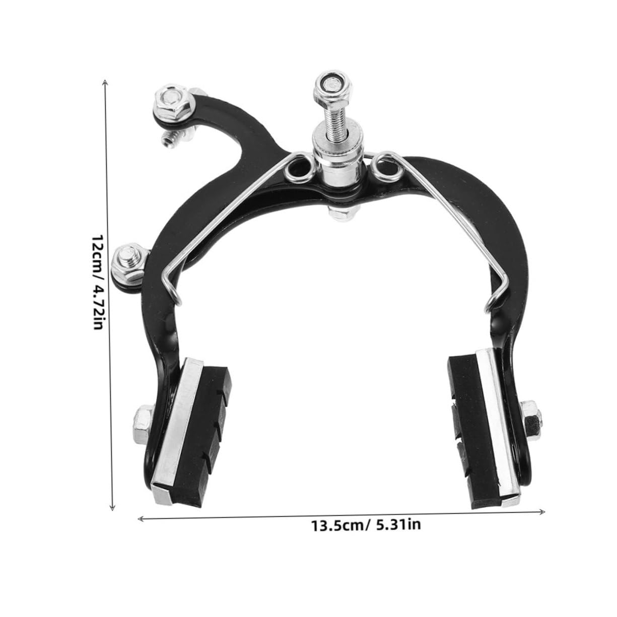 NAMOARLY Mountain Bike Brake Replacement Parts 2 Pcs Front Bike Brake Caliper Easy Installation for Road Bike Rear Bike Brake Kit