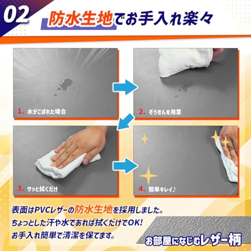 KaRaDaStyle 体操マット 折りたたみ ストレッチ エクササイズ 筋トレ 子供 プレイマット 鉄棒 リングフィット ヨガ スポーツ 厚手 防音 室内 家庭用 180X60CM 厚5CM AMZモデル (ダークブラウン) 4枚目