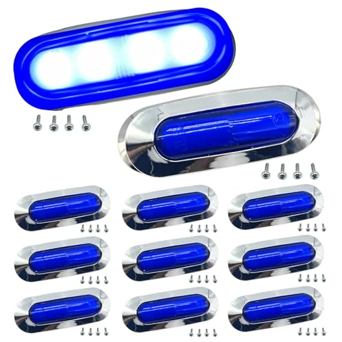 Amazon.co.jp: shymie サイドマーカー マーカーランプ led 4連