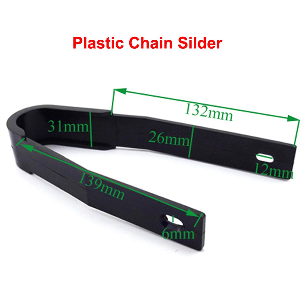 8mm Chain Roller Guard Guide Silder For 50cc-160cc Pit Dirt Bike KLX SSR SDG YCF